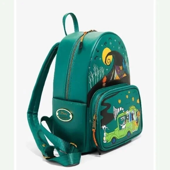 Her Universe Disney The Nightmare Before Christmas Camping Trip mini Backpack - Picture 2 of 4